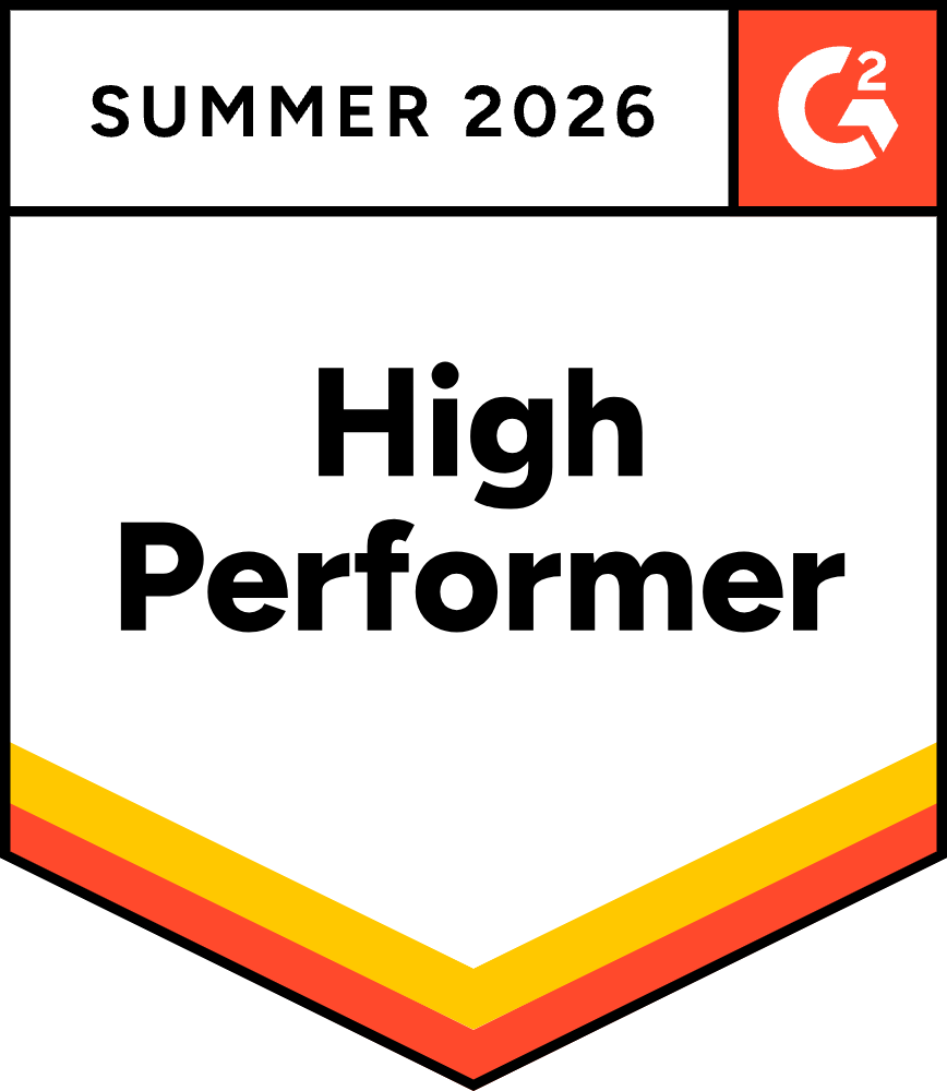 G2 High Performer Summer 2026