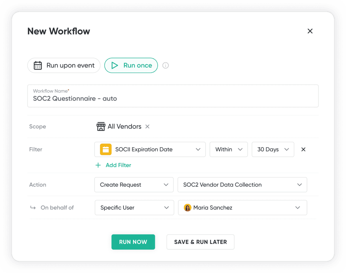 Opstream AI-powered approval routing for procurement requests