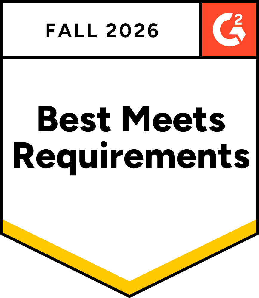 G2 Fall 2026 Best Meets Requirements - Procurement Orchestration