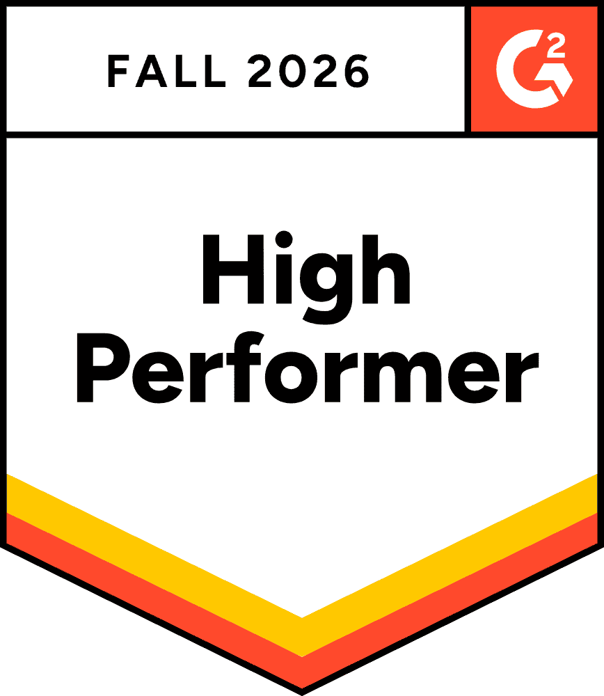G2 High Performer Fall 2026